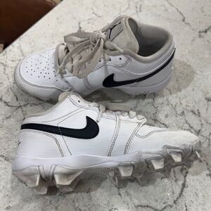 Nike Kids White and Black Sneakers